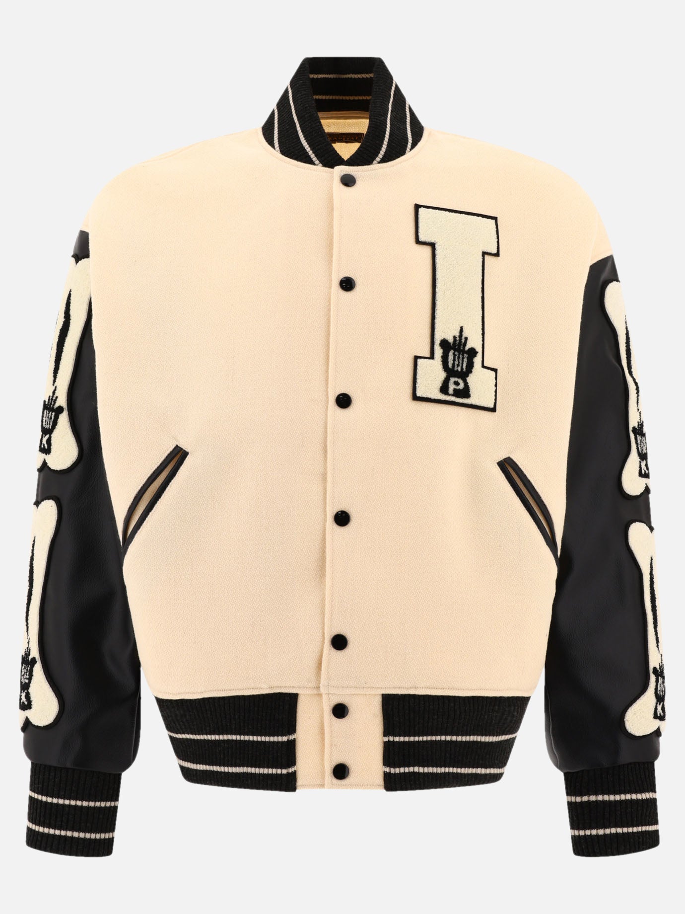 Bomber jackets Solid colour  Beige - KAPITAL Men | PDP | VIETTI Online Store | Zoom-Modal
