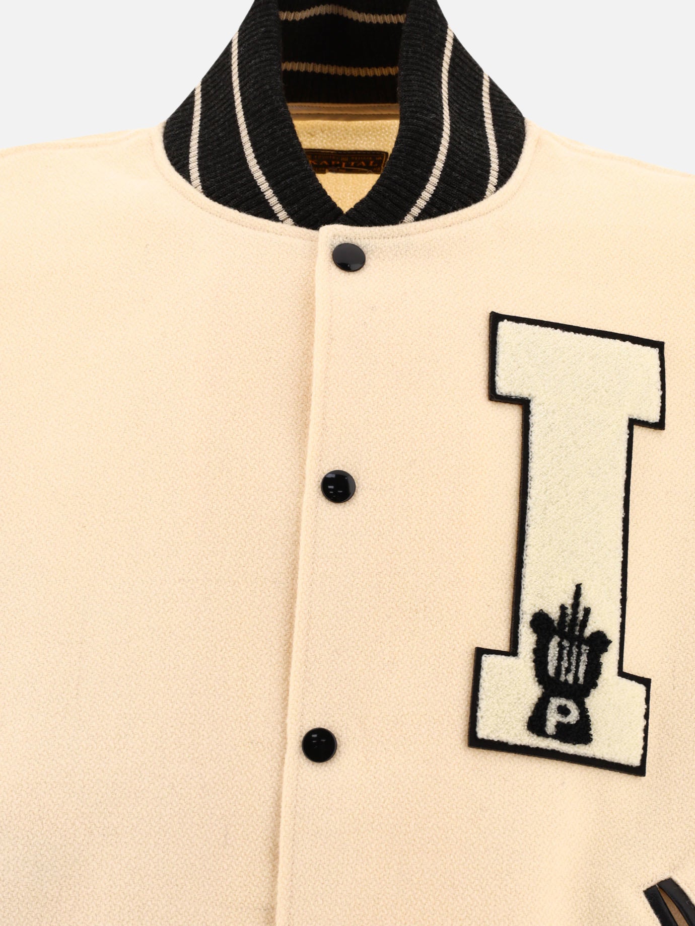 Bomber jackets Solid colour  Beige - KAPITAL Men | PDP | VIETTI Online Store | Zoom-Modal_3

