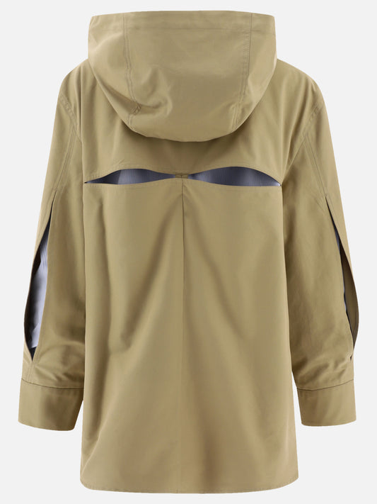 Raincoats & Trench coats 90% cotton 10% leather  Beige - Loewe Women | PLP | VIETTI Online Store | 2
