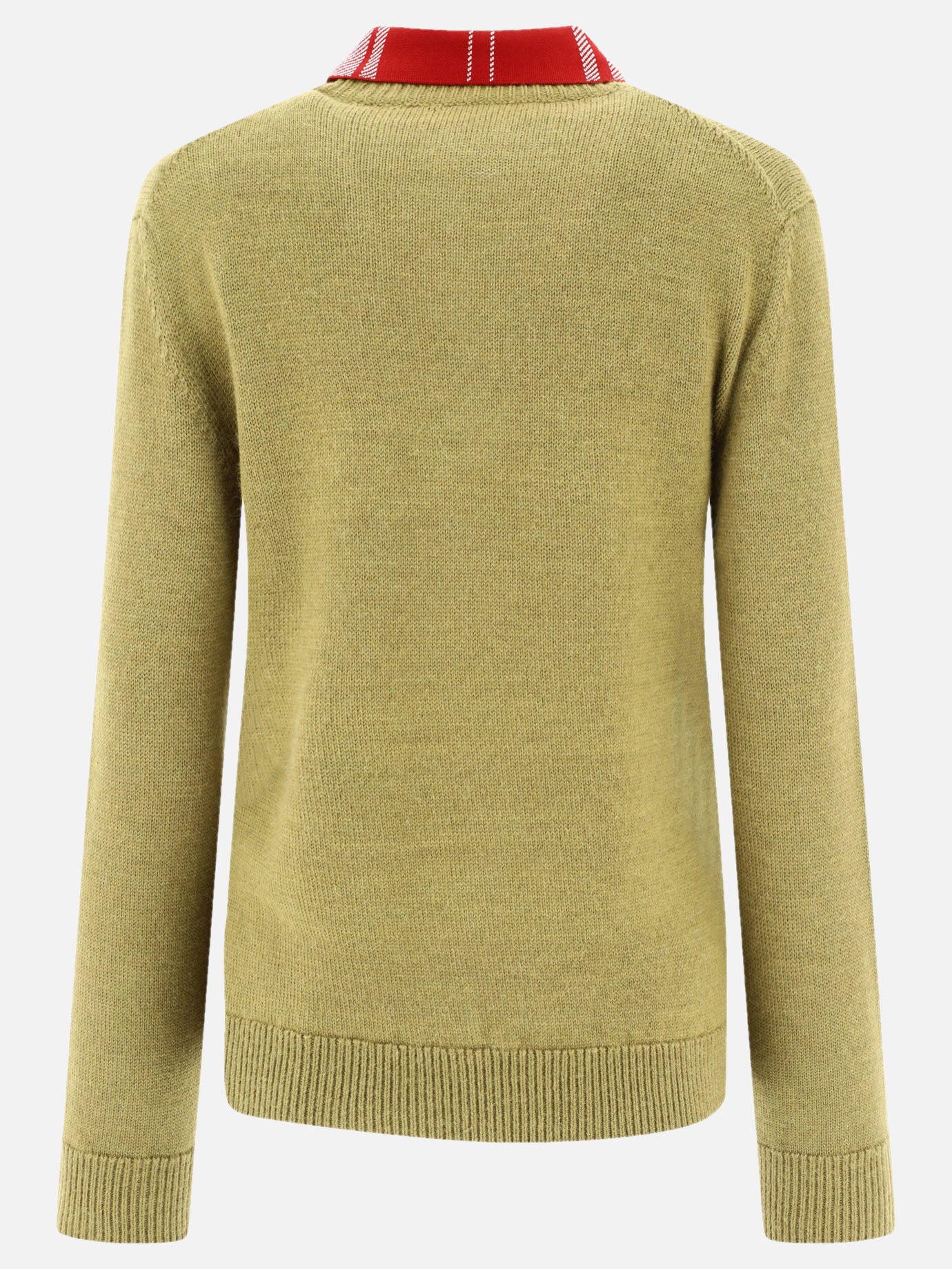 V neck sweaters Solid colour  Green - Loewe Women | PDP | VIETTI Online Store | Zoom-Modal_2
