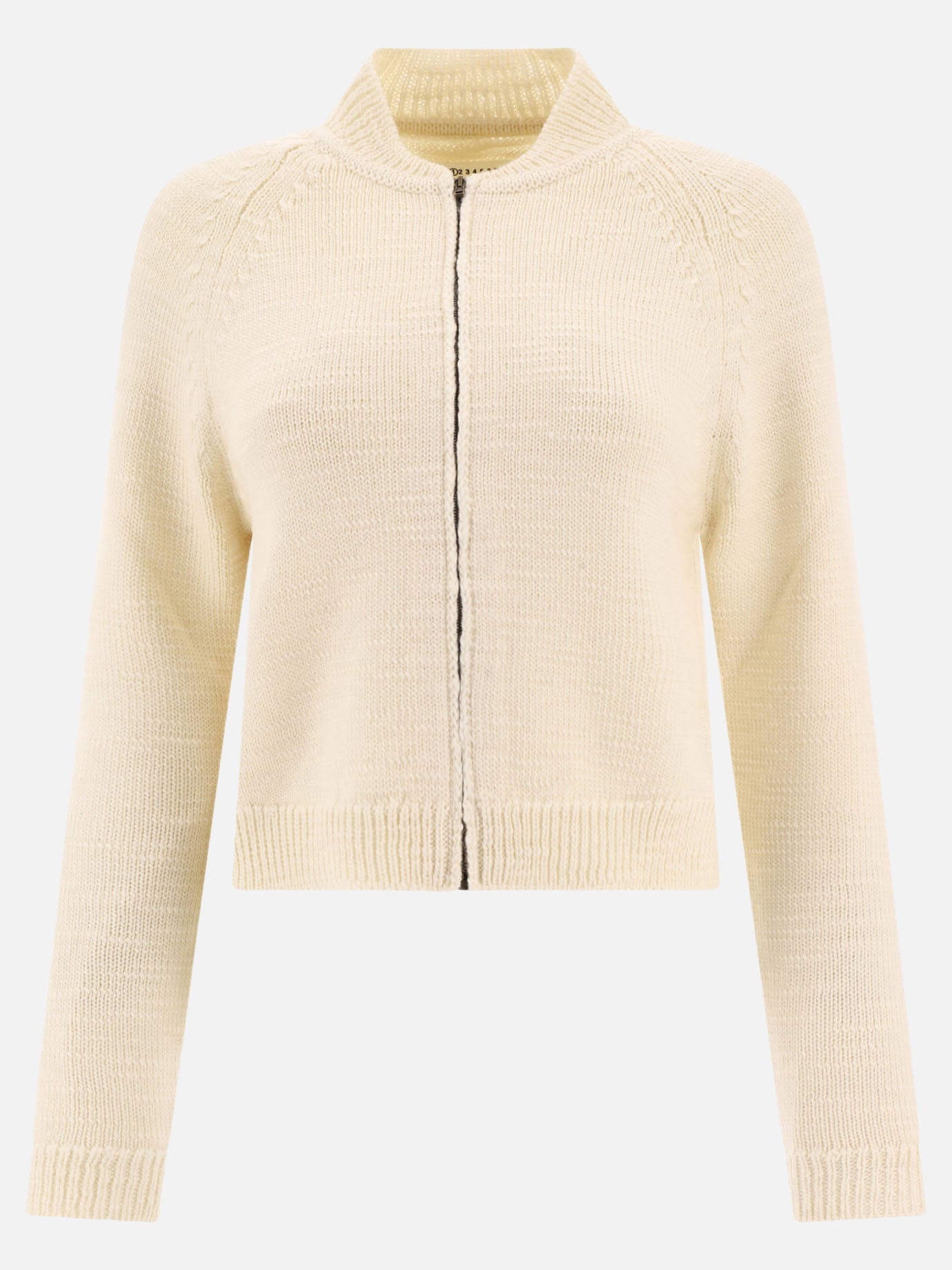 Zipped sweaters 100% wool  White - Maison Margiela Women | PDP | VIETTI Online Store | Zoom-Modal

