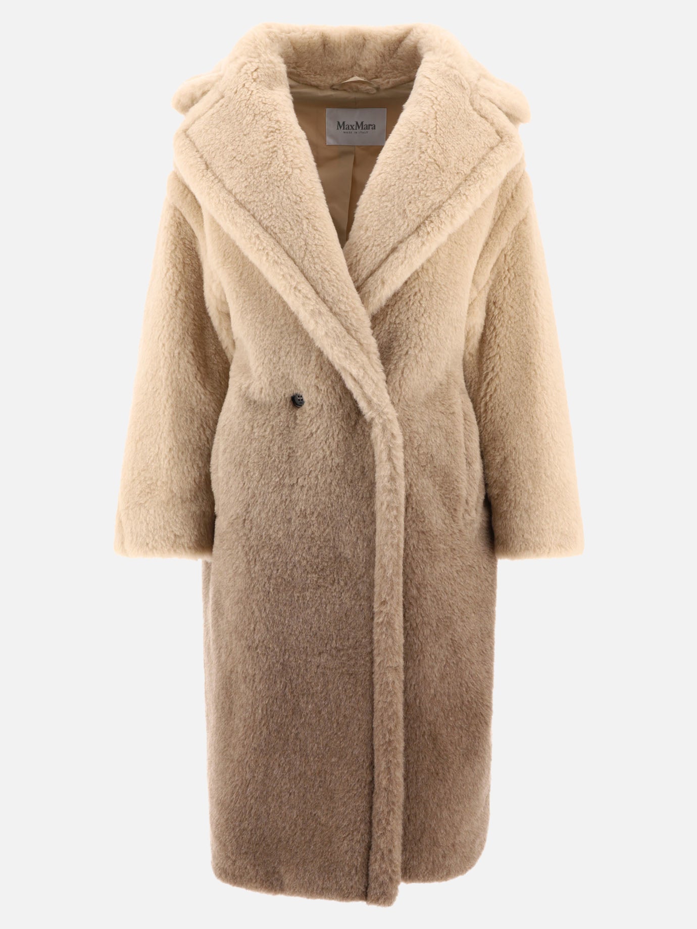Long coats Solid colour  Beige - Max Mara Women | PDP | VIETTI Online Store | Zoom-Modal
