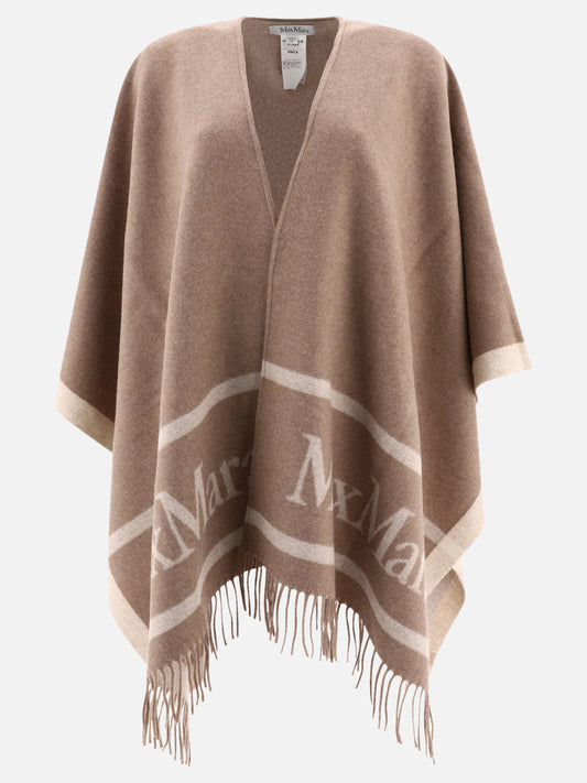 Capes 100% wool  Beige - Max Mara Women | PLP | VIETTI Online Store 
