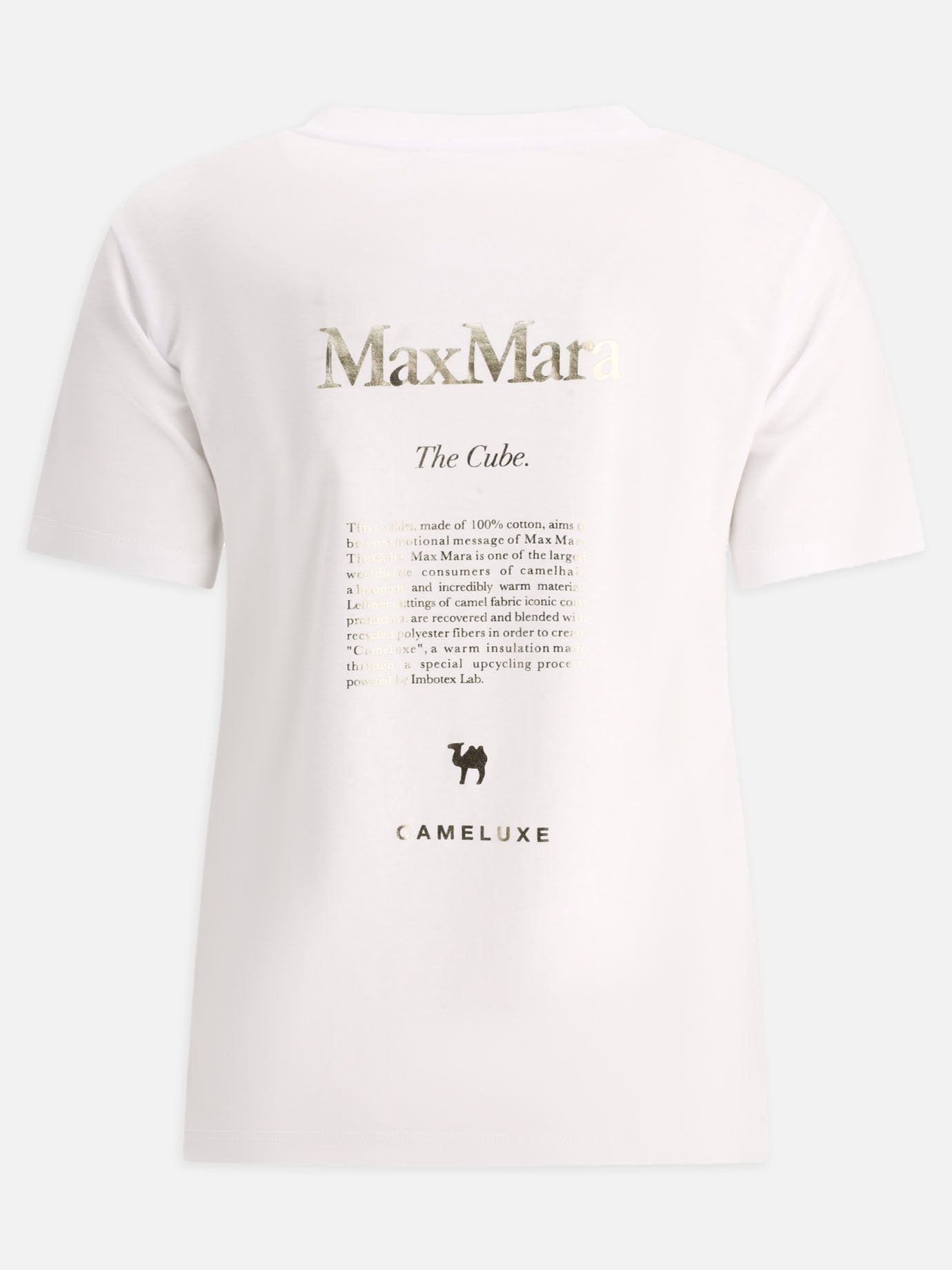 Crewneck t-shirts 100% cotton  White - Max Mara S Women | PDP | VIETTI Online Store | Zoom-Modal_2
