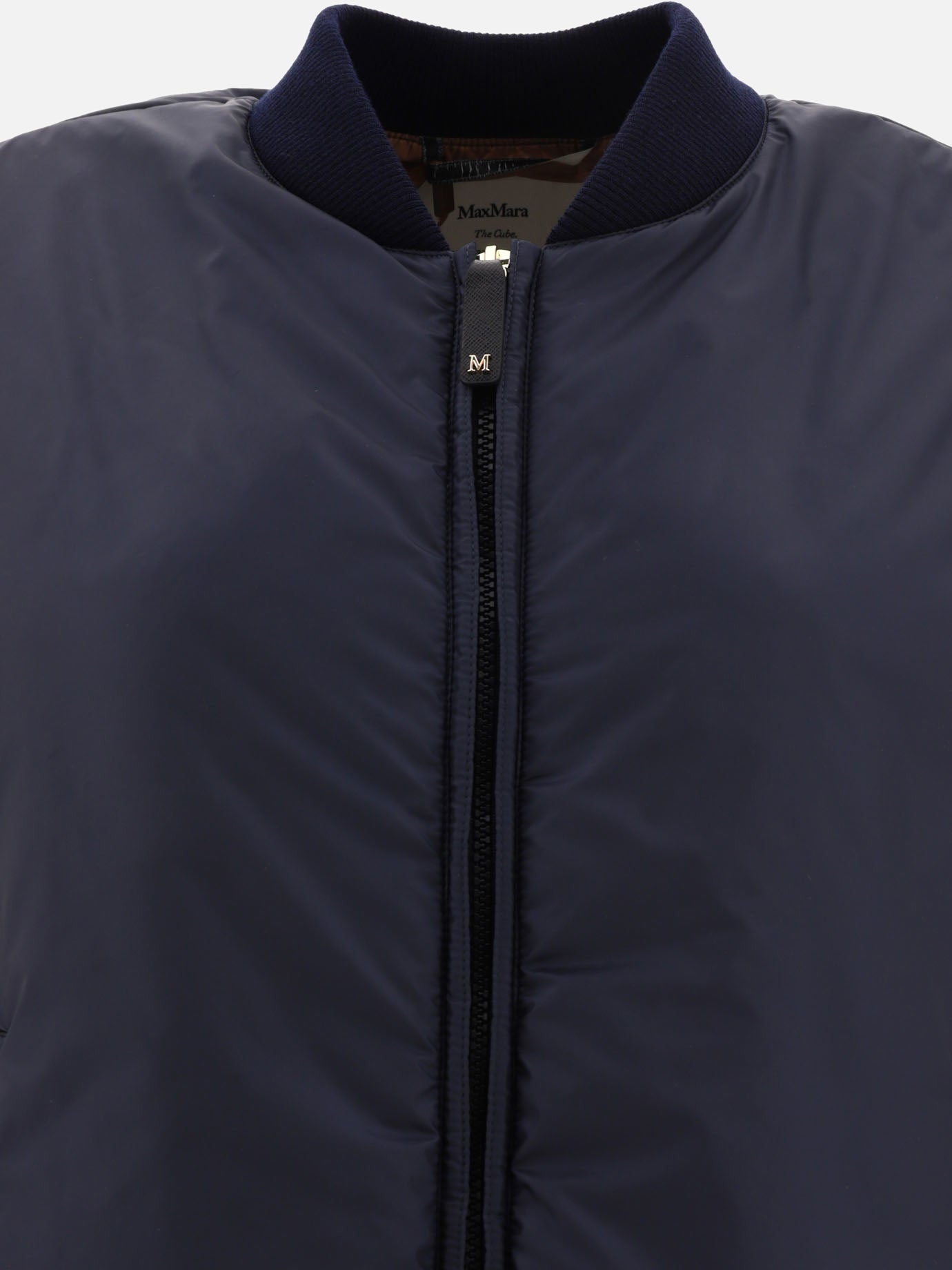 Bomber jackets 100% polyester - Padding: polyester  Blue - Max Mara The Cube Women | PDP | VIETTI Online Store | thumbnail_3