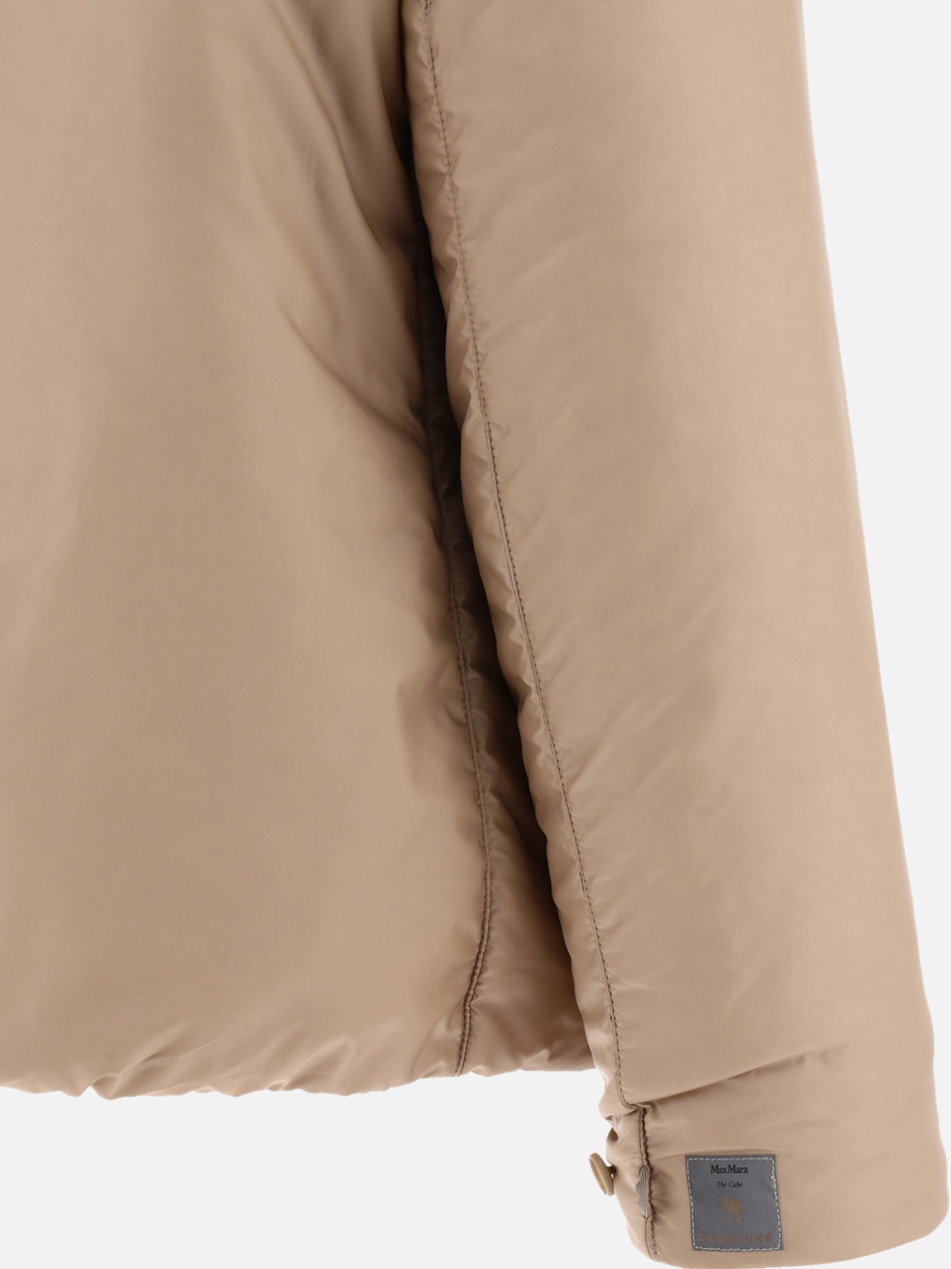 Down jackets 100% polyester - Padding: polyester  Beige - Max Mara The Cube Women | PDP | VIETTI Online Store | thumbnail_4