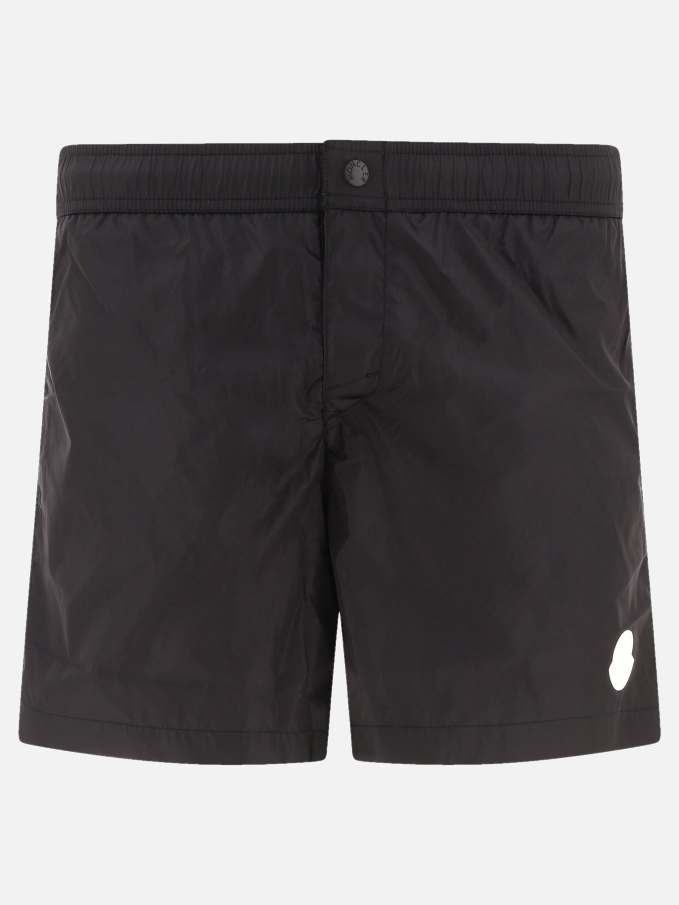 Short da mare Logo  Nero - Moncler Uomo | PDP | VIETTI Online Store | Zoom-Modal
