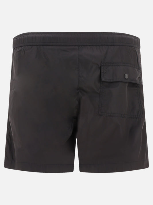 Short da mare Logo  Nero - Moncler Uomo | PLP | VIETTI Online Store | 2
