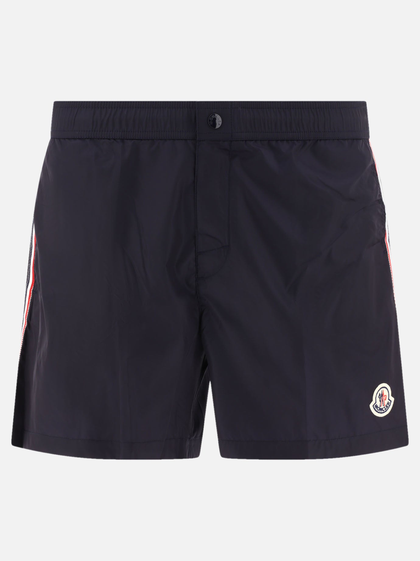 Short da mare Logo  Blu - Moncler Uomo | PDP | VIETTI Online Store | thumbnail
