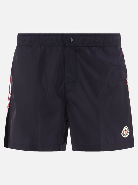 Moncler Costume con logo 11124627_M Blue 1