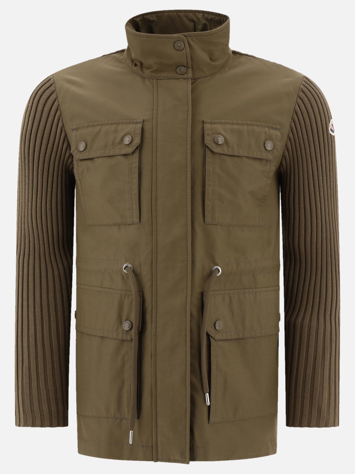 Quilted & Utility Jackets 100% cotton  Green - Moncler Women | PDP | VIETTI Online Store | Zoom-Modal
