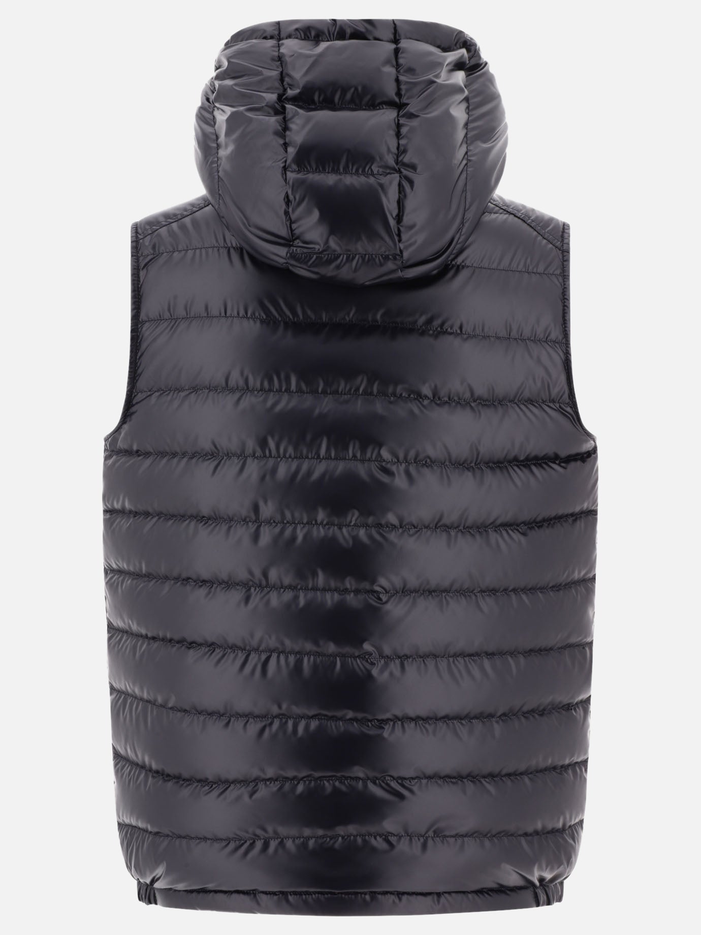 Vest jackets Solid colour  Blue - Moncler Men | PDP | VIETTI Online Store | thumbnail_2
