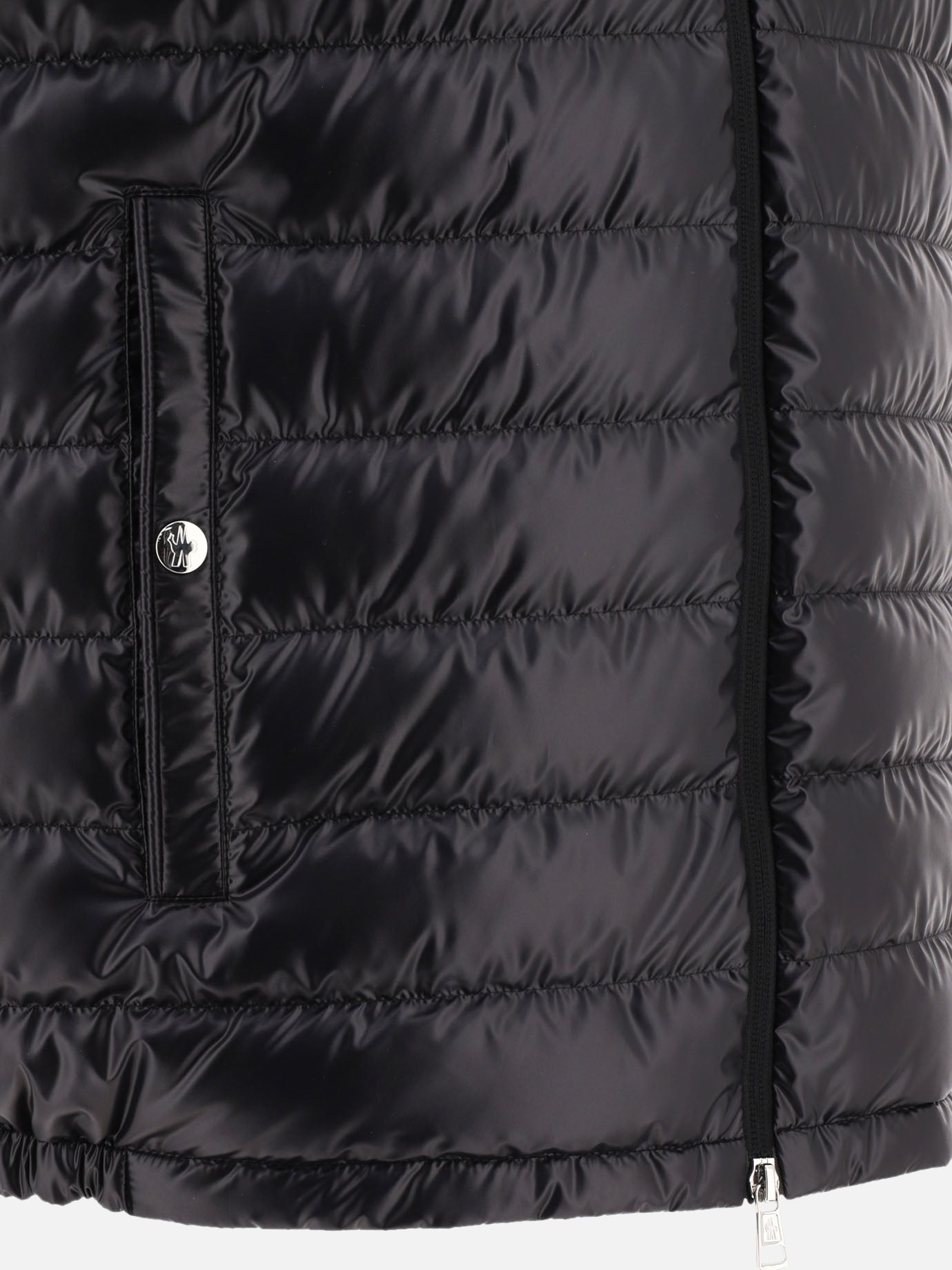 Vest jackets Solid colour  Black - Moncler Men | PDP | VIETTI Online Store | thumbnail_4