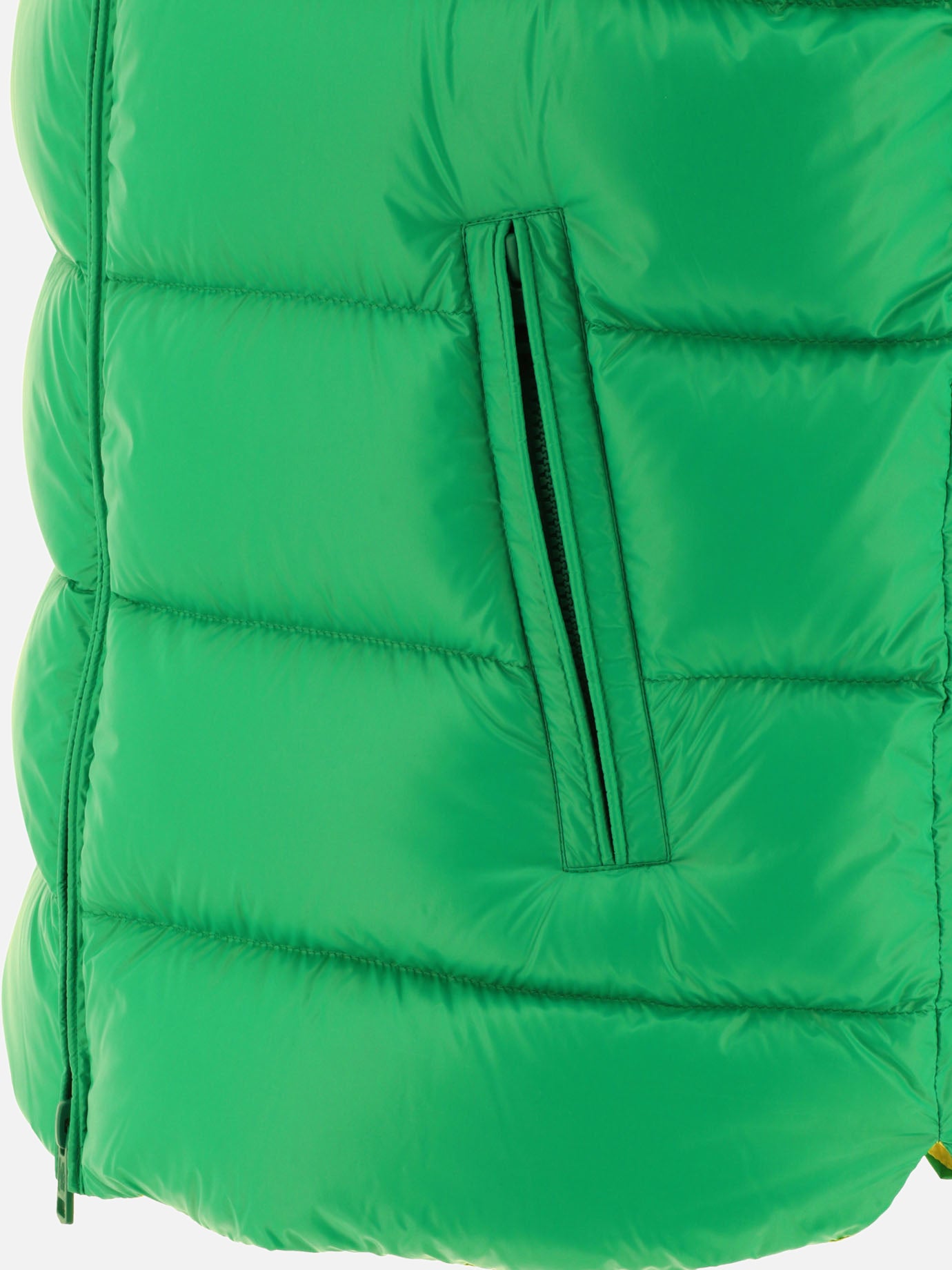 Vest jackets 100% polyamide - Padding: down and feathers  Green - Moncler Men | PDP | VIETTI Online Store | thumbnail_4