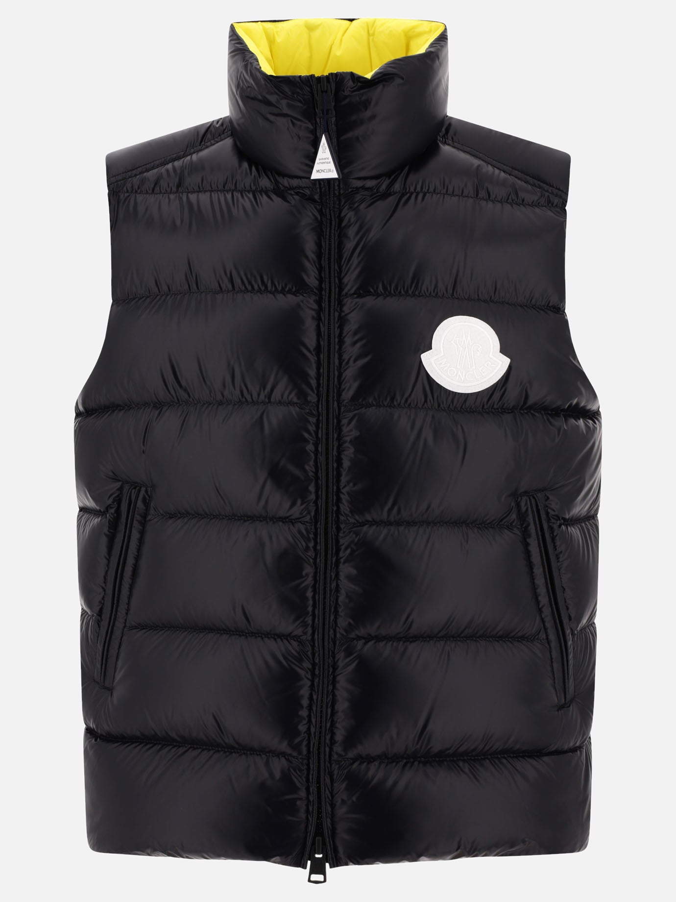Vest jackets 100% polyamide - Padding: down and feathers  Black - Moncler Men | PDP | VIETTI Online Store | thumbnail