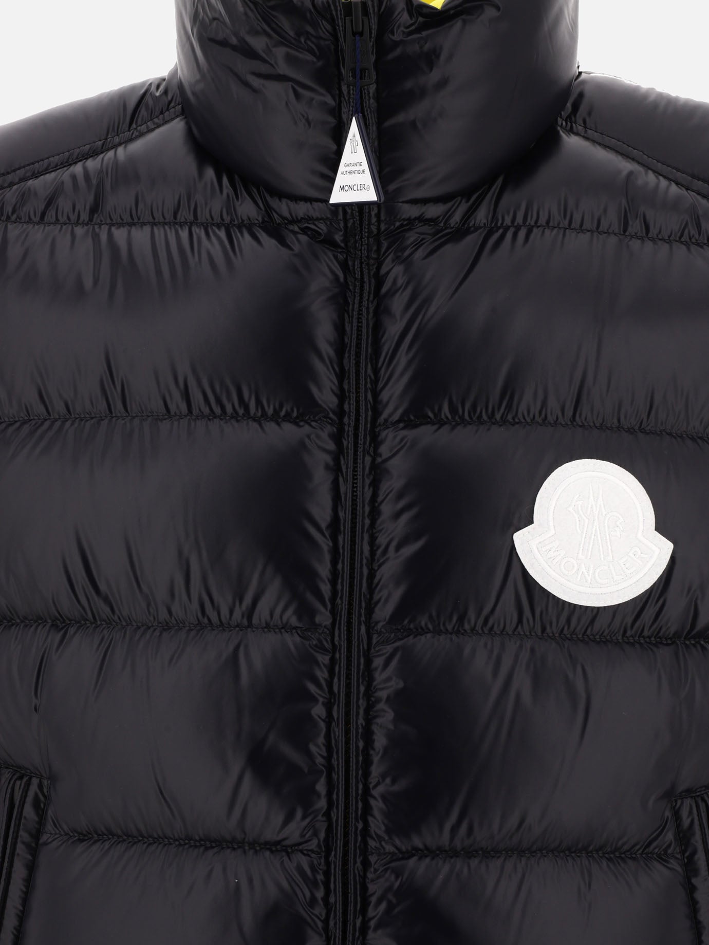 Vest jackets 100% polyamide - Padding: down and feathers  Black - Moncler Men | PDP | VIETTI Online Store | thumbnail_3