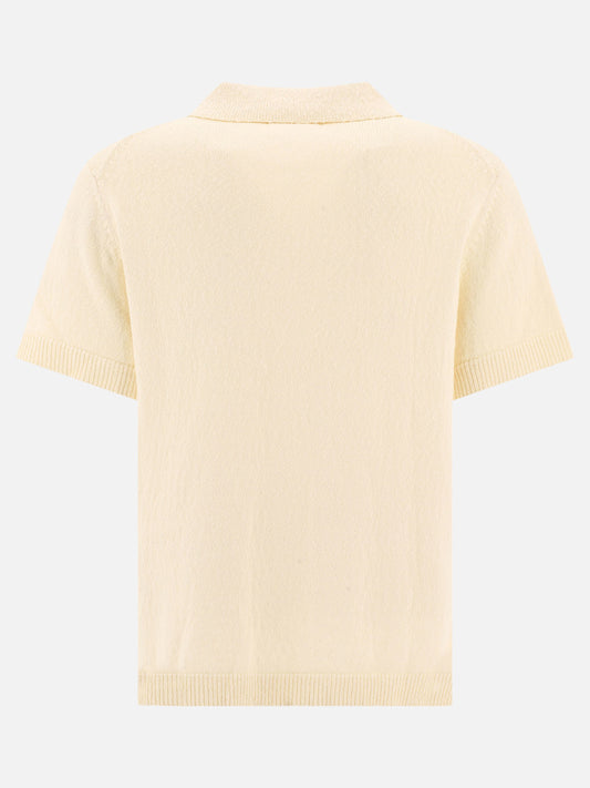 Polo con bottoni Solid colour  Bianco - NN.07 Uomo | VIETTI Online Store | 2

