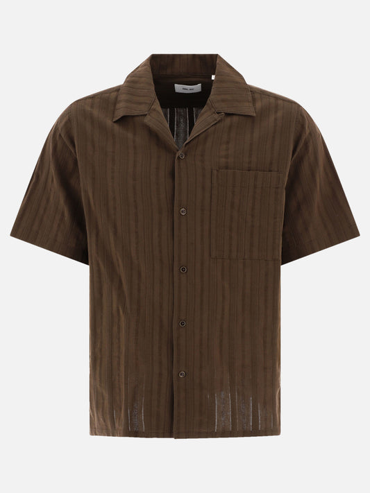 Camicie casual Solid colour  Marrone - NN.07 Uomo | PDP | VIETTI Online Store 
