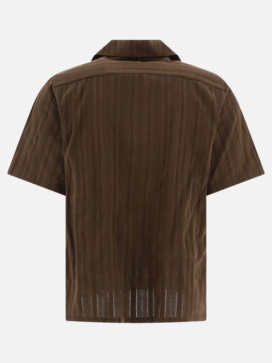 Camicie casual Solid colour  Marrone - NN.07 Uomo | PDP | VIETTI Online Store | 2
