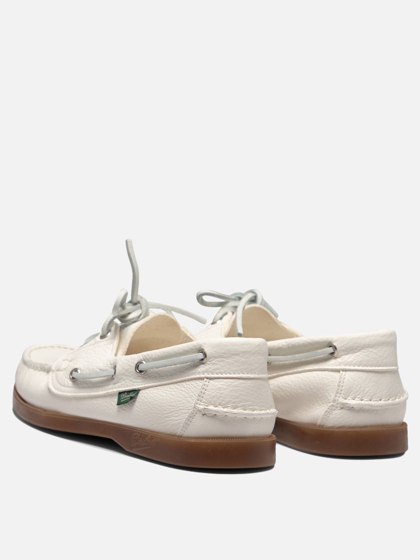 Paraboot "Barth" boat loafers White