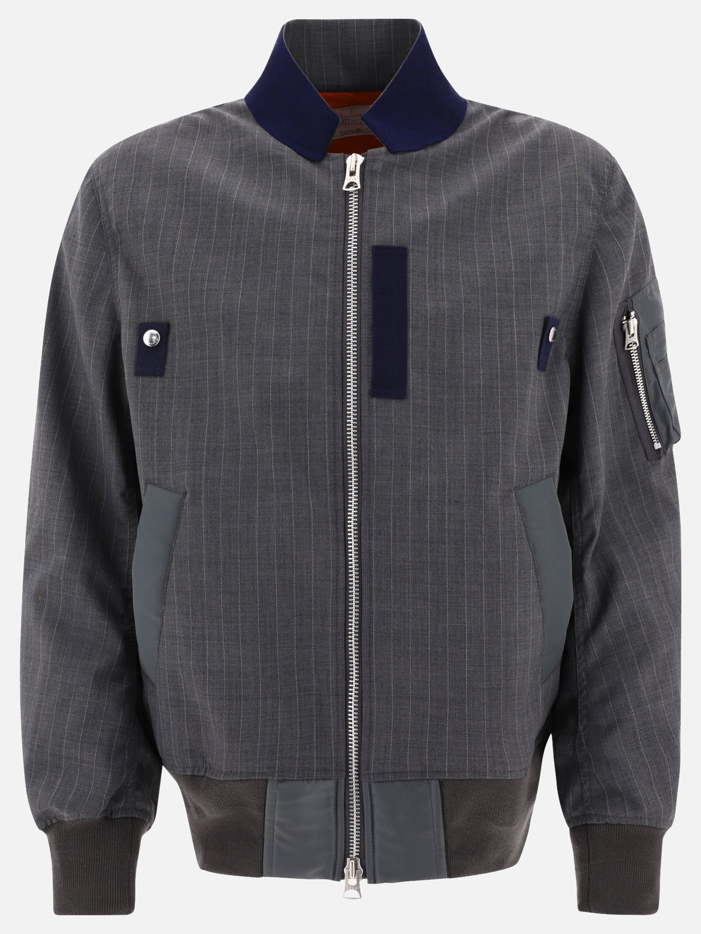 Bomber jackets 24-03339M  Grey - Sacai Men | PDP | VIETTI Online Store | Zoom-Modal
