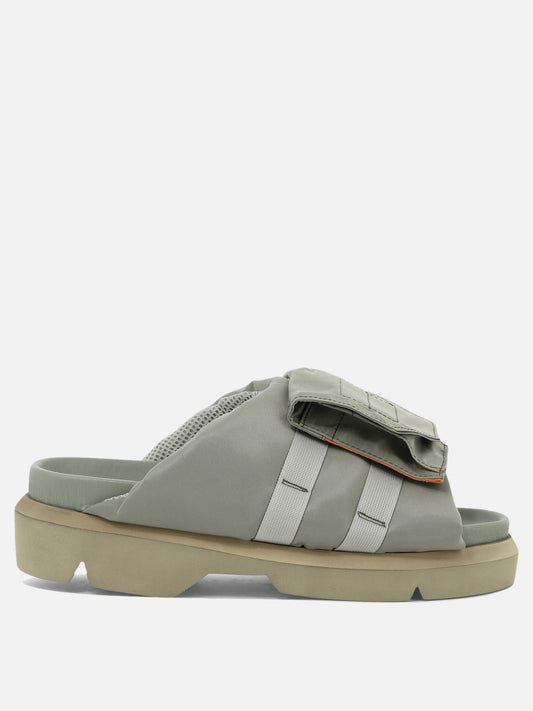 Sacai "Pocket" sandals 13417849_41 Green 1