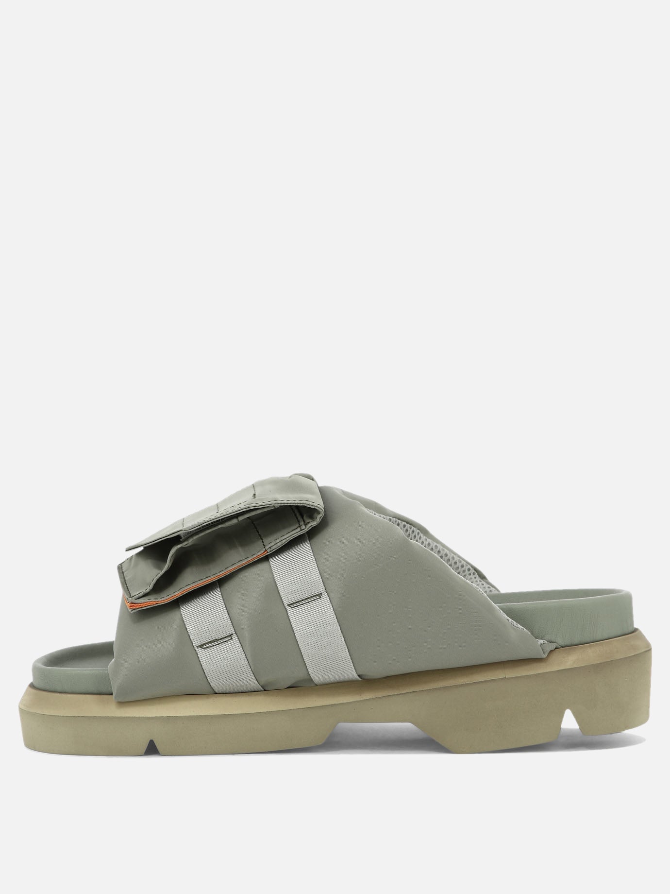 Sandali casual 100% nylon - 100% rubber  Verde - Sacai Uomo | PDP | VIETTI Online Store | thumbnail_3