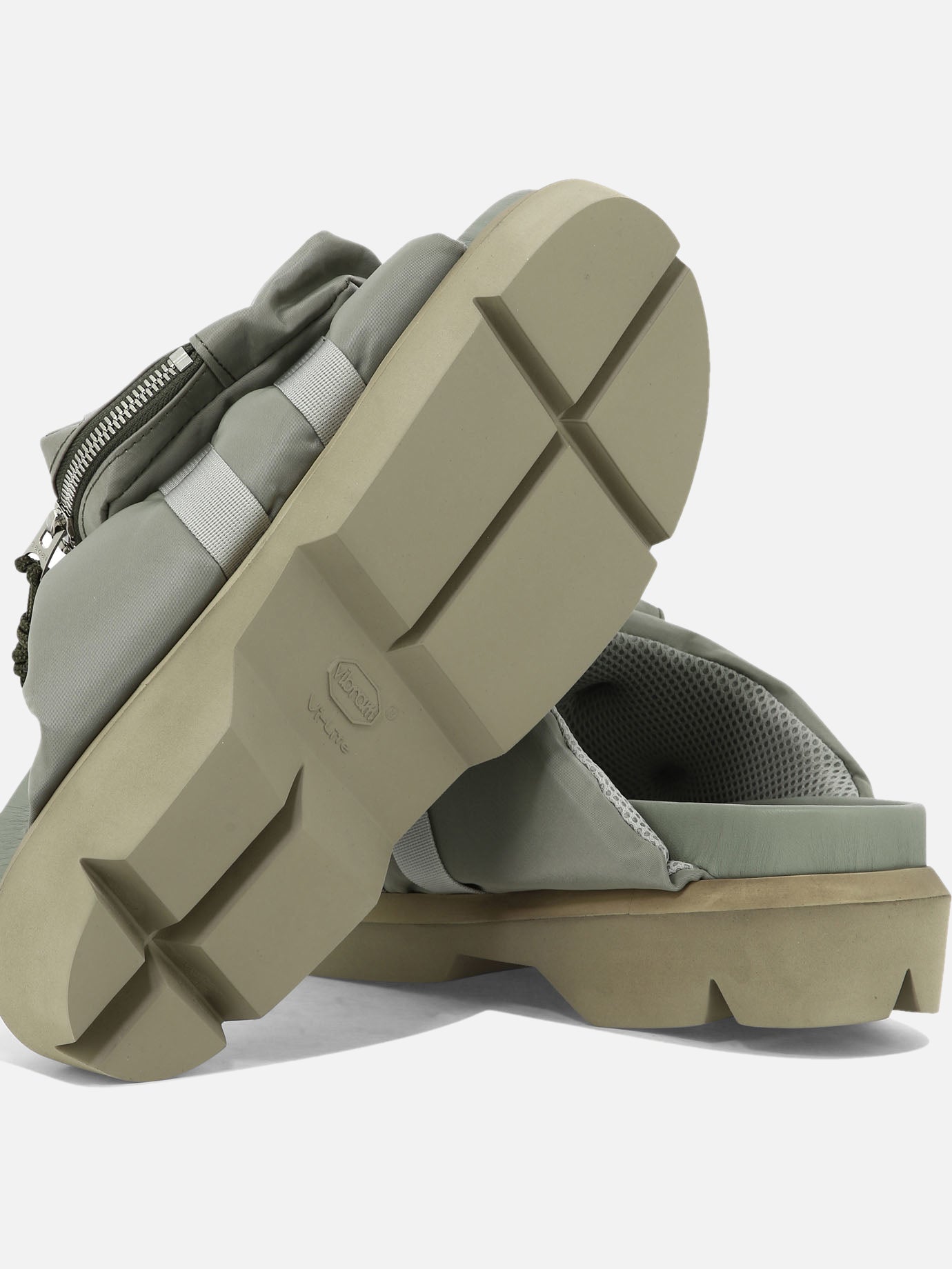 Sandali casual 100% nylon - 100% rubber  Verde - Sacai Uomo | PDP | VIETTI Online Store | thumbnail_5
