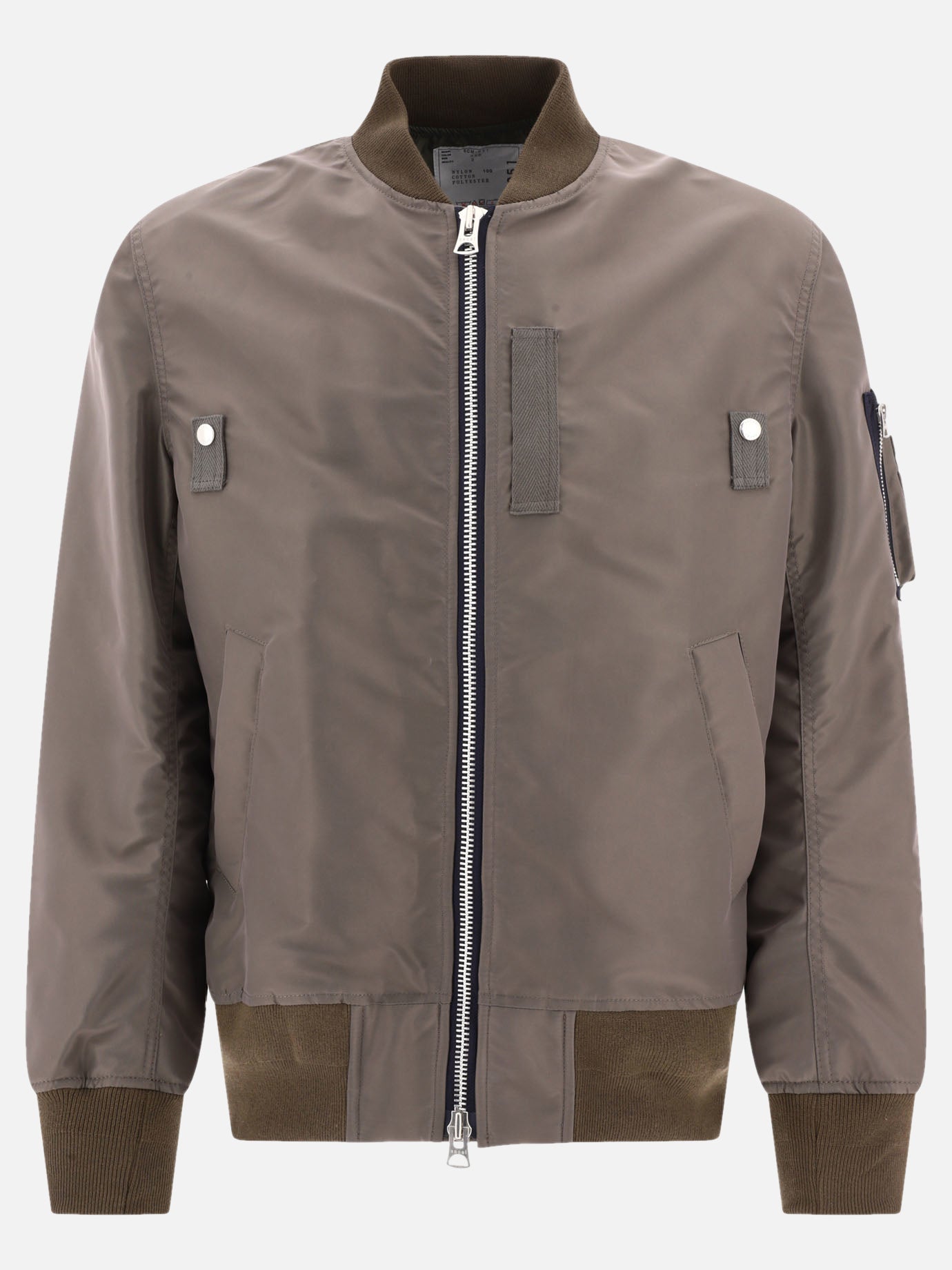 Bomber jackets 100% nylon  Brown - Sacai Men | PDP | VIETTI Online Store | Zoom-Modal
