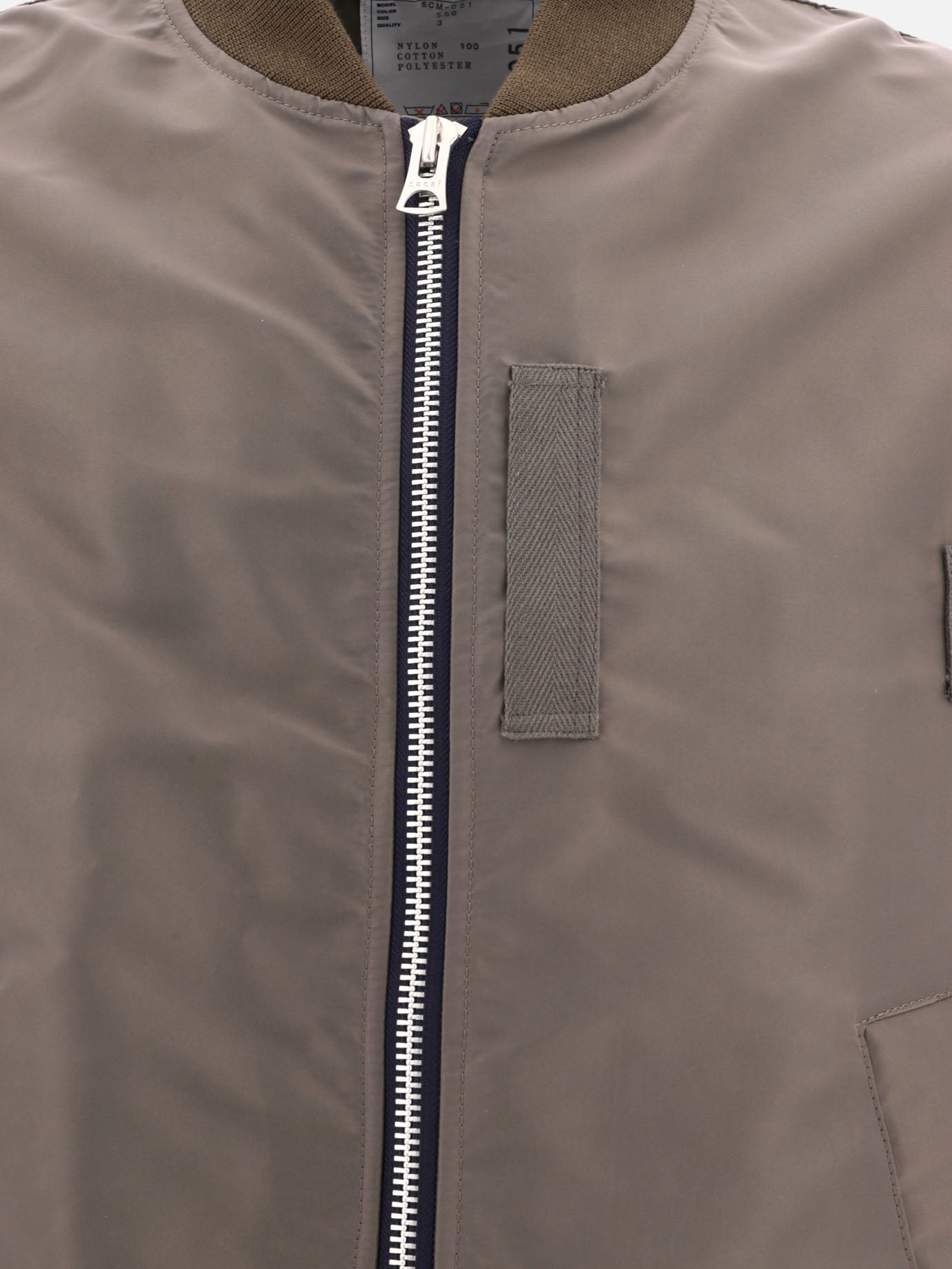 Bomber jackets 100% nylon  Brown - Sacai Men | PDP | VIETTI Online Store | thumbnail_3