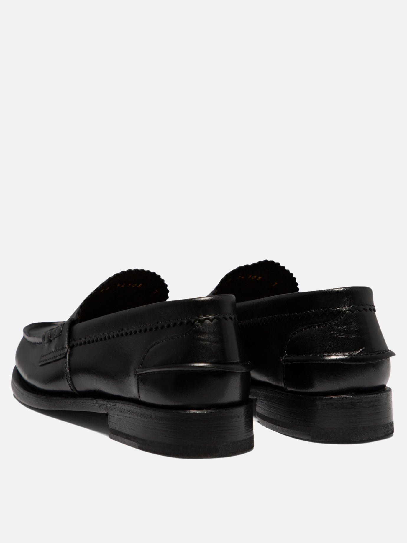 Saxone of Scotland "Arran" loafers Black