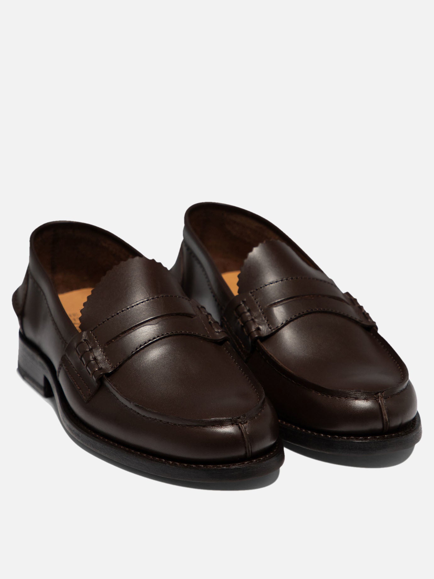 Saxone of Scotland "Arran" loafers Brown