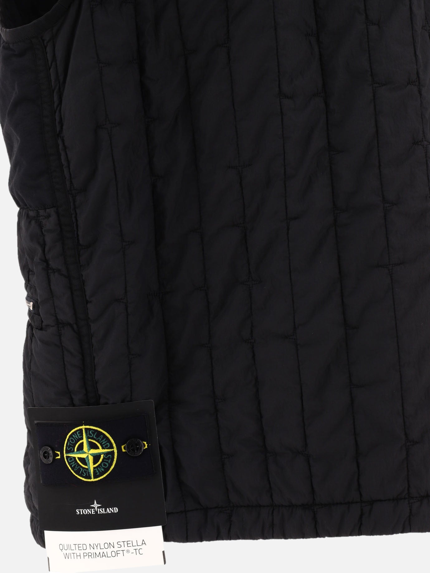 Vest jackets 100% polyamide - Padding: polyester  Black - Stone Island Men | PDP | VIETTI Online Store | Zoom-Modal_4
