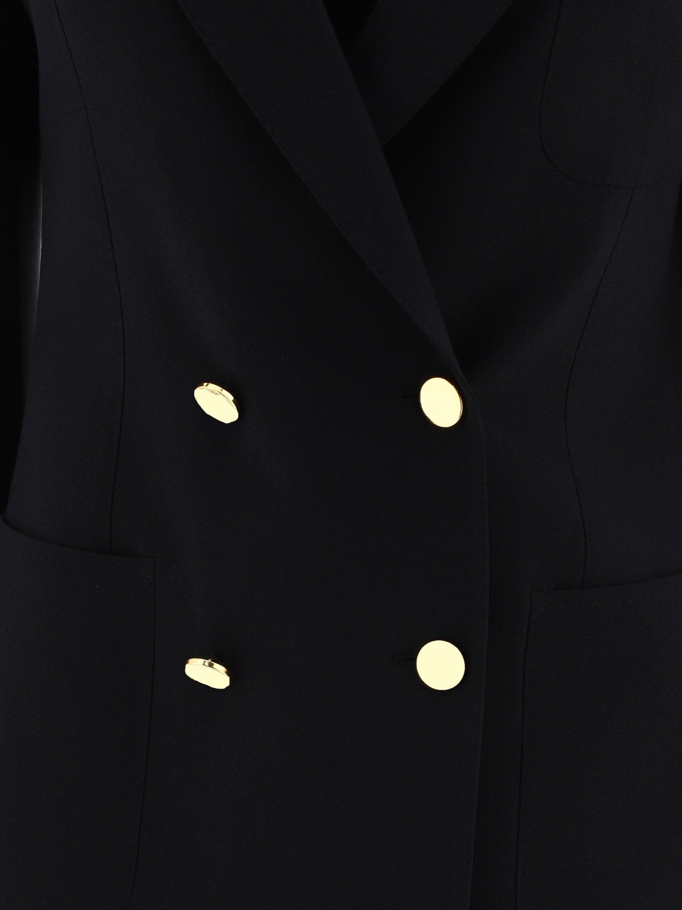 Blazer 78% polyester 16% viscose 6% elastane  Nero - Tagliatore Donna | PDP | VIETTI Online Store | thumbnail_3