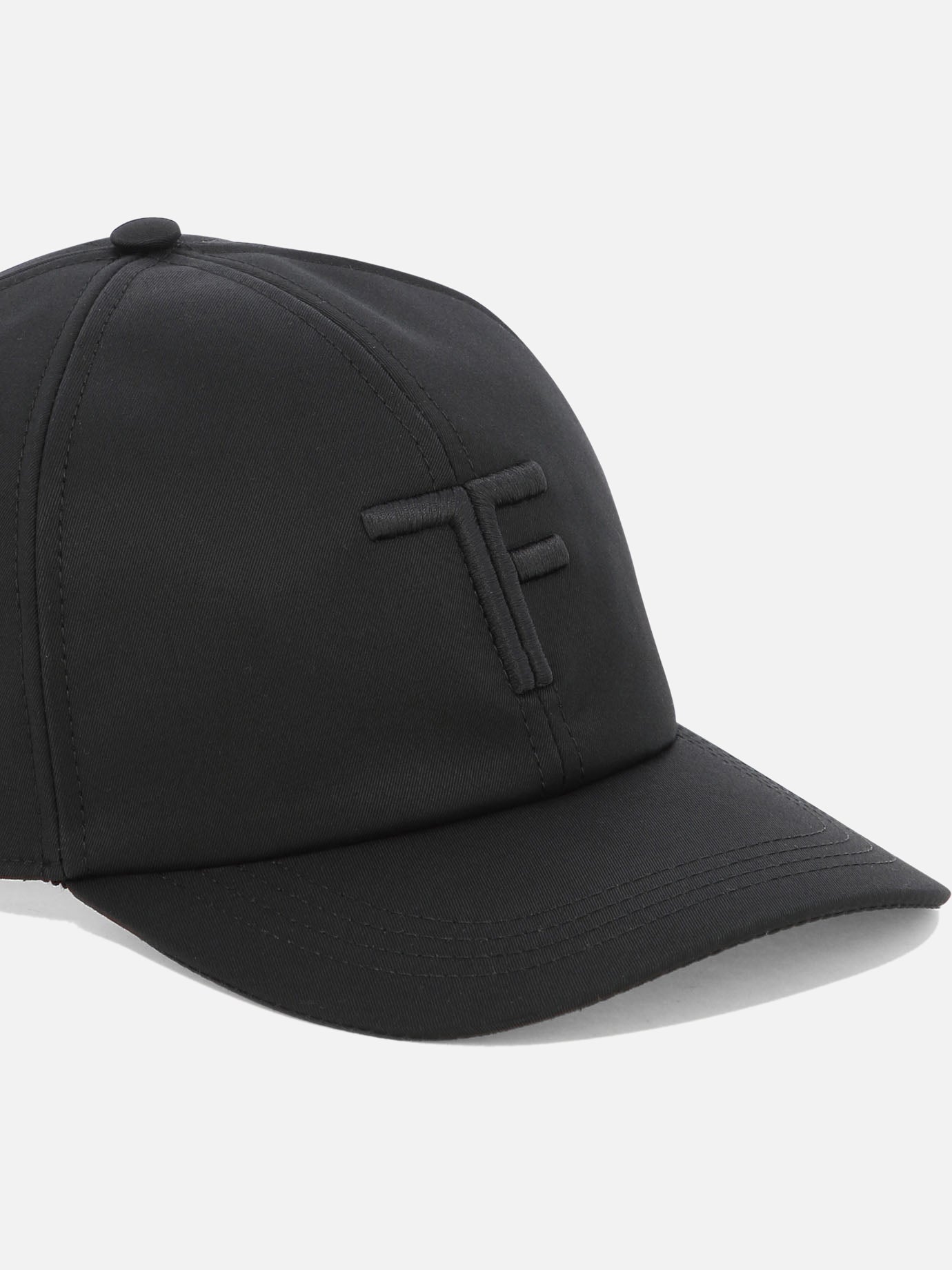 Baseball caps 95% cotton 5% calf leather  Black - Tom Ford Men | PDP | VIETTI Online Store | Zoom-Modal_4
