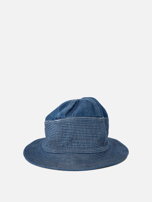 Bucket hats 100% cotton  Blue - KAPITAL Men | PLP | VIETTI Online Store 
