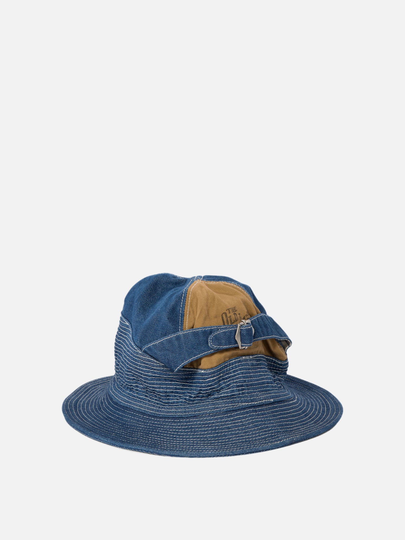 Bucket hats 100% cotton  Blue - KAPITAL Men | PDP | VIETTI Online Store | Zoom-Modal_3
