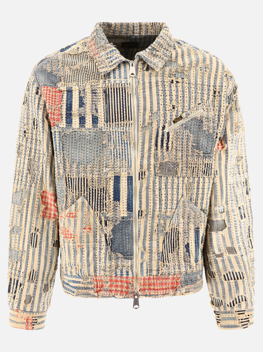 Quilted & Utility Jackets Print  Beige - KAPITAL Men | PLP | VIETTI Online Store 
