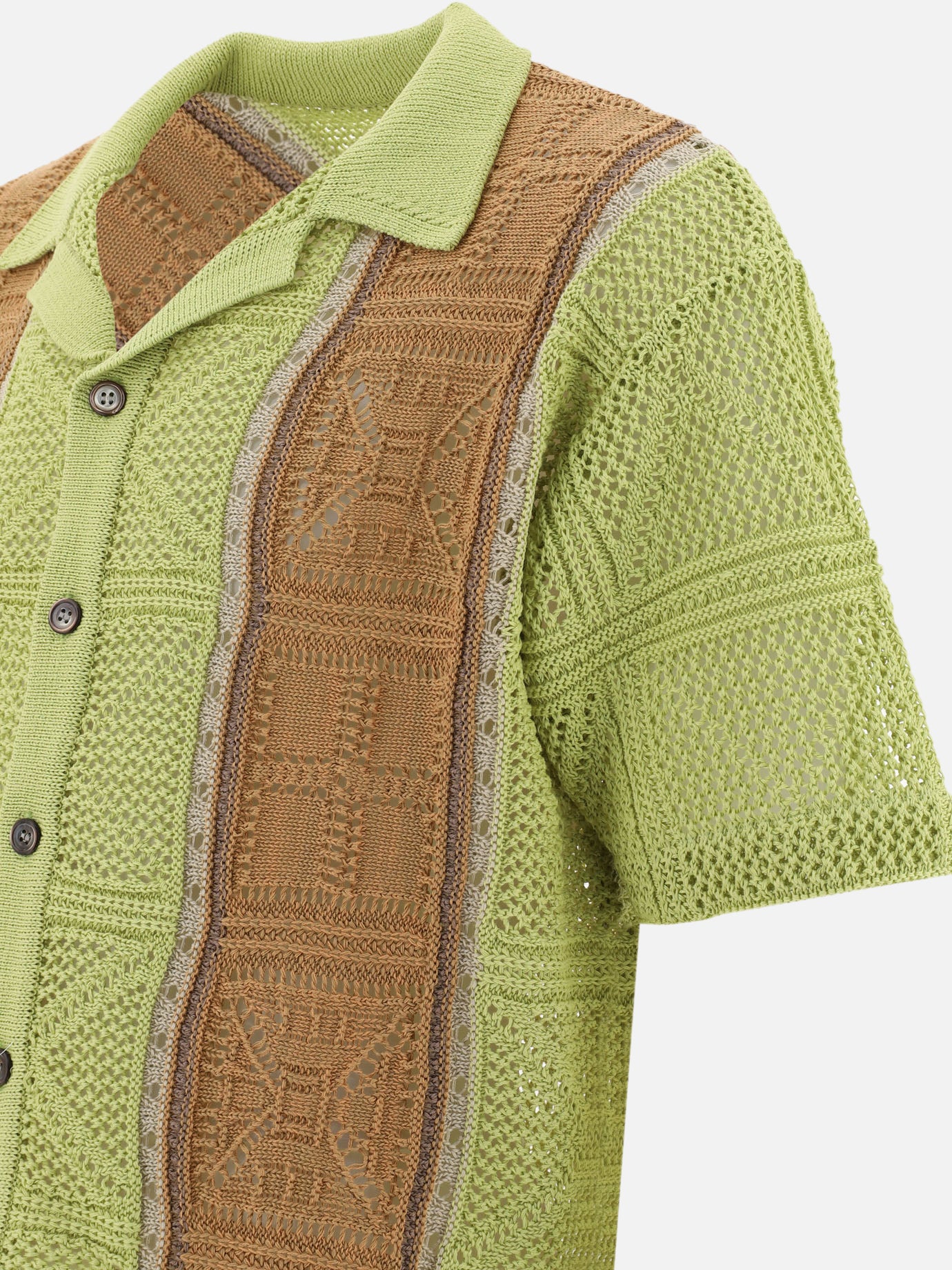 Casual shirts Solid colour  Green - KAPITAL Men | PDP | VIETTI Online Store | thumbnail_4