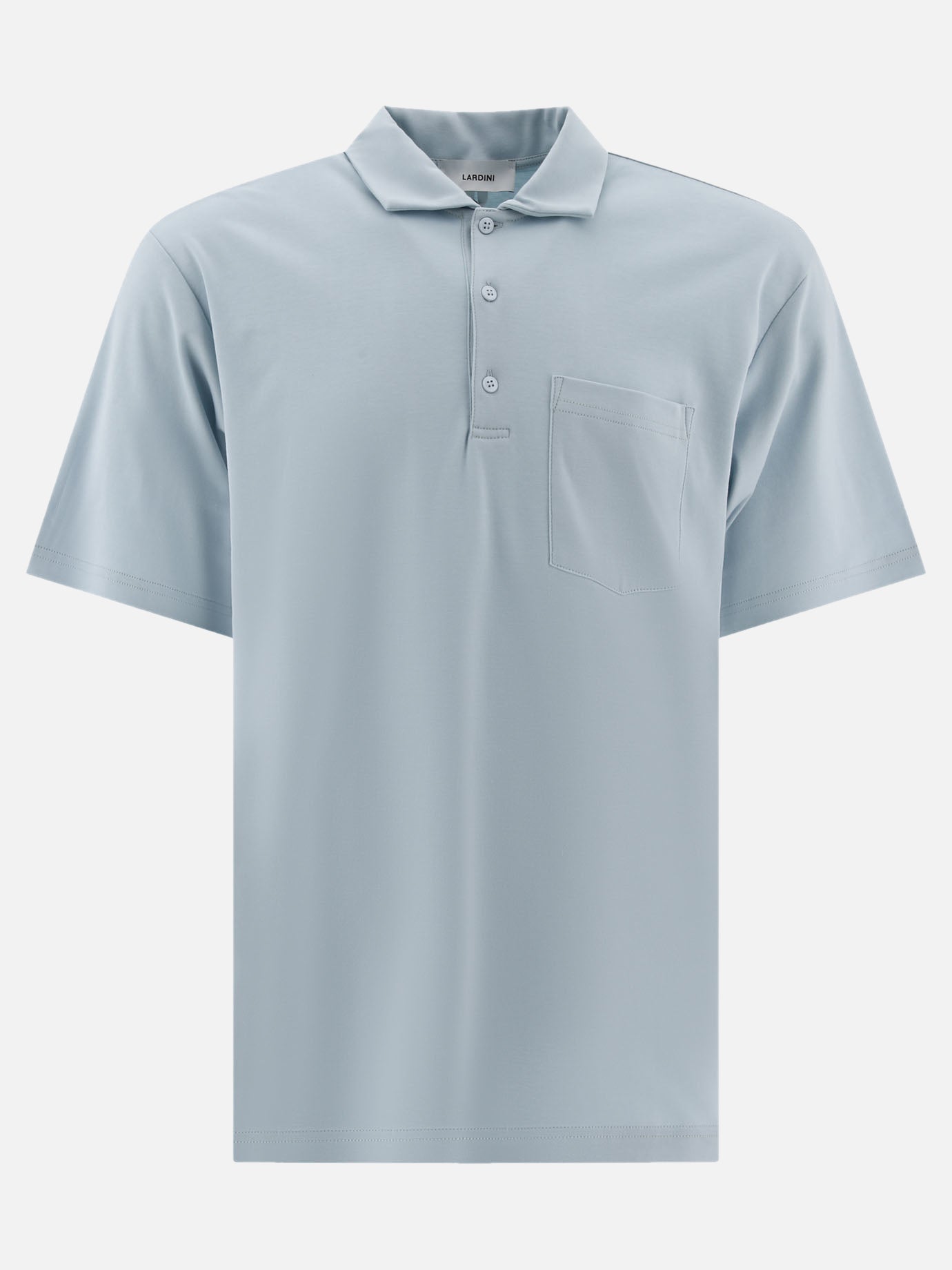 Polo shirt with chest pocket