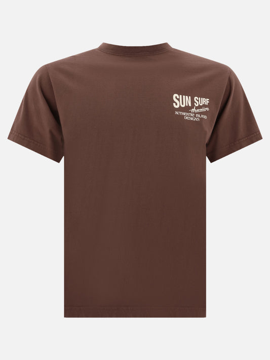 Sun Surf "Musashiya" t-shirt Brown