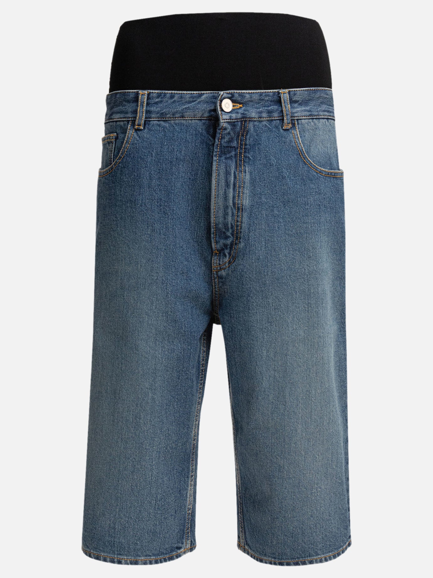 Short cinque tasche Denim  Blu - Alaïa Donna | PDP | VIETTI Online Store | thumbnail