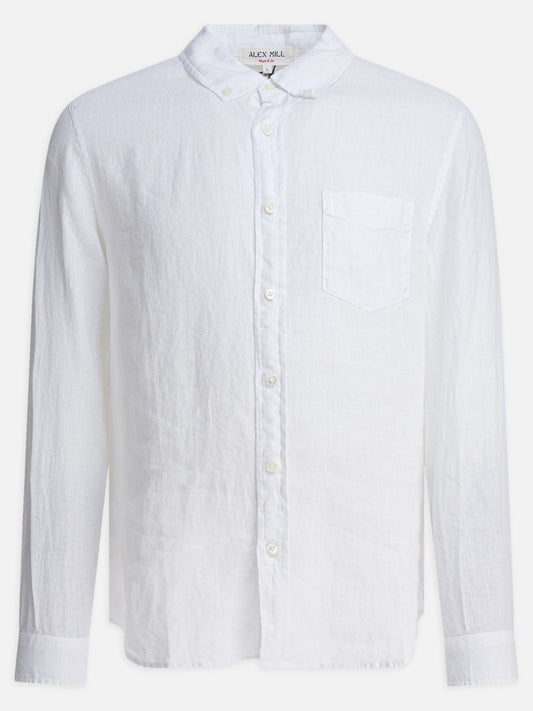 Alex Mill Linen "Mill" Shirt 18248572_S White 1