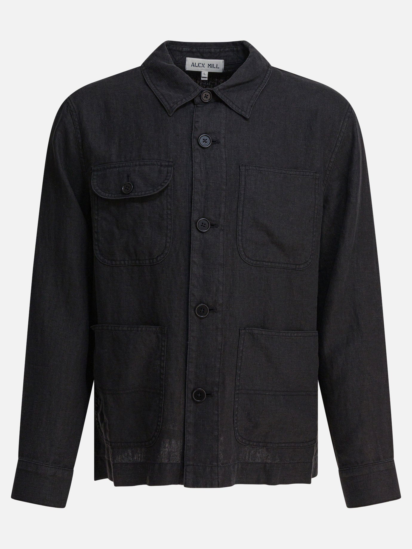 Alex Mill Linen work jacket Black