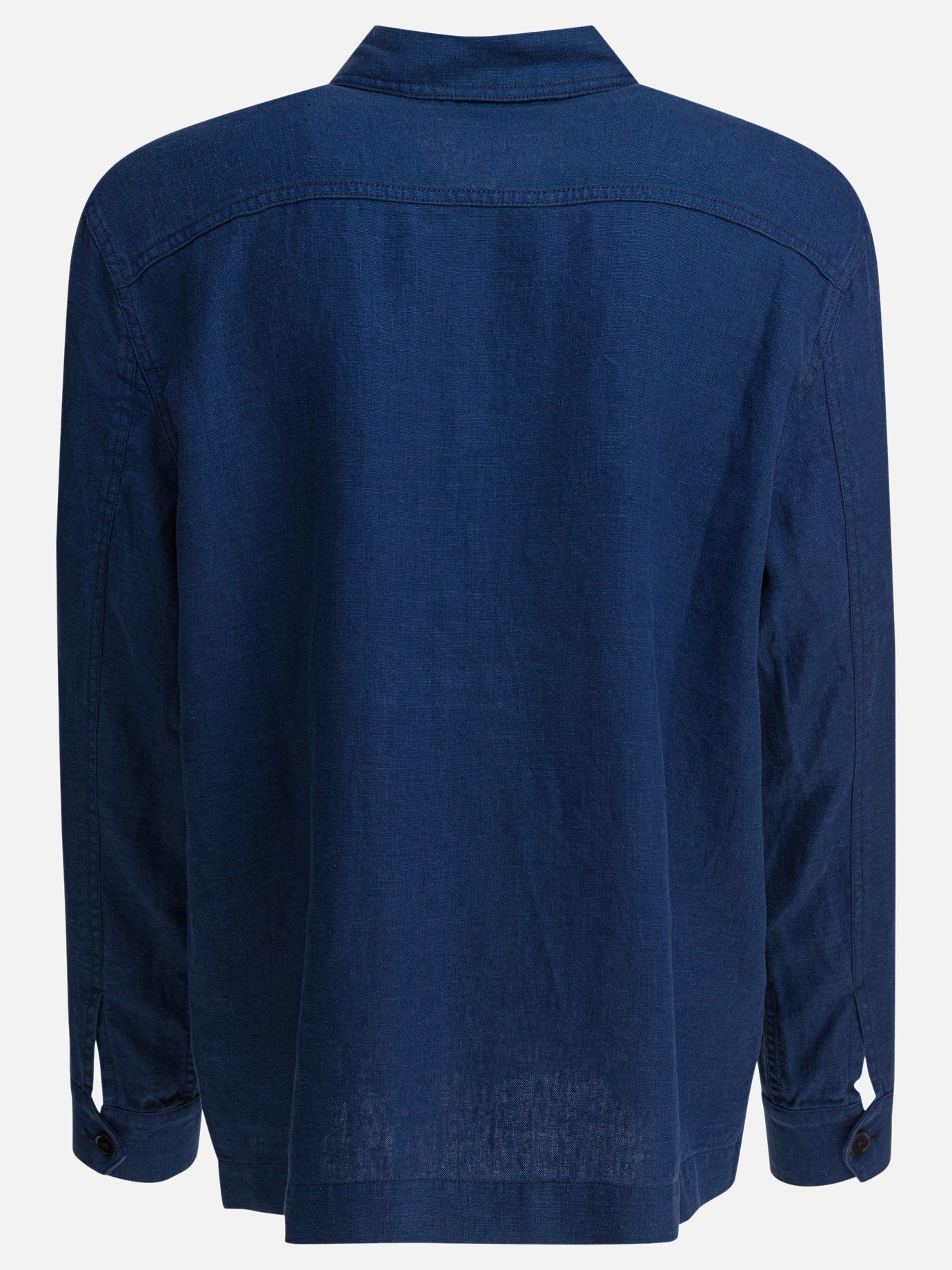 Overshirt jackets Solid colour  Blue - Alex Mill Men | PDP | VIETTI Online Store | Zoom-Modal_2
