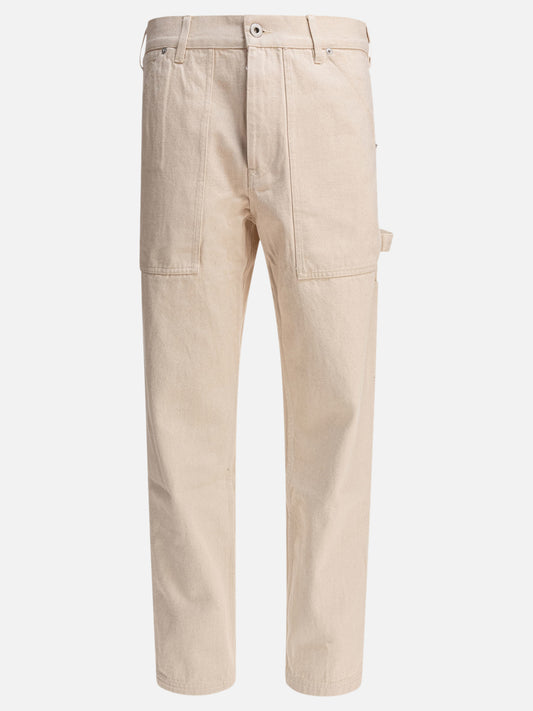 Alex Mill Painter denim trousers 19434995_30 Beige 1