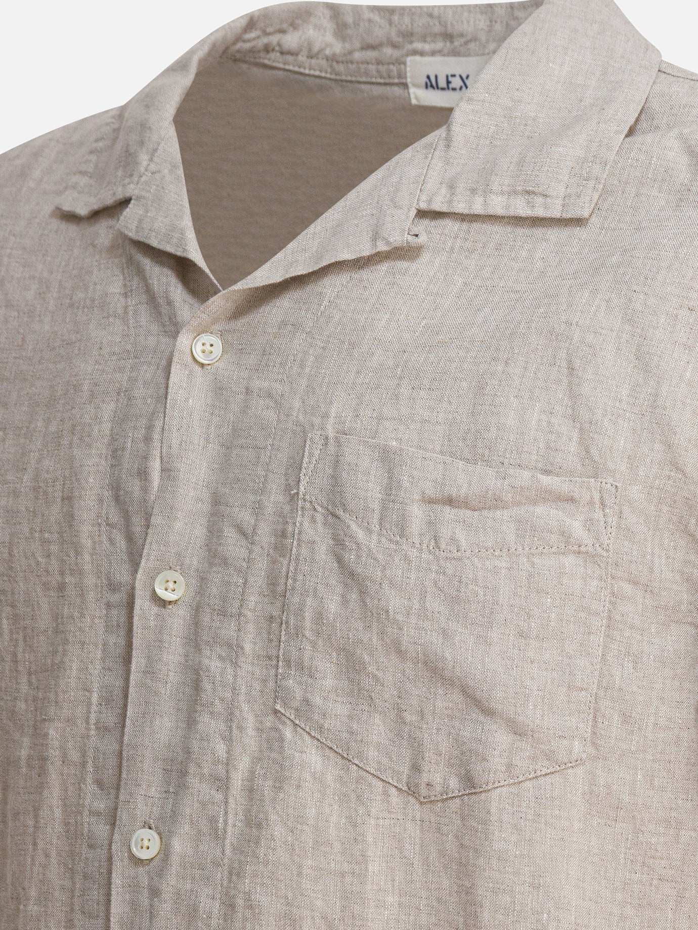 Camicie casual Solid colour  Beige - Alex Mill Uomo | PDP | VIETTI Online Store | Zoom-Modal_4
