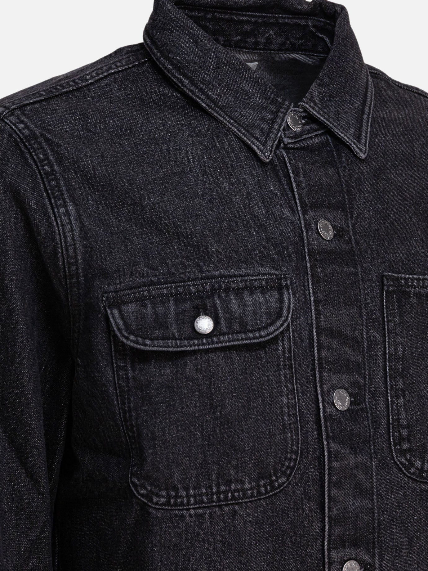 Alex Mill Work overshirt jacket 10684316_M Black thumbnail_4