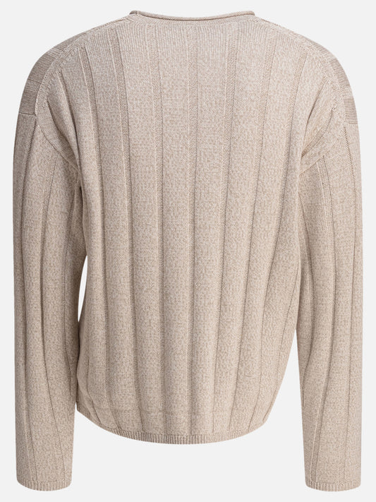 Crewneck sweaters Solid colour  Beige - Alex Mill Men | PDP | VIETTI Online Store 
