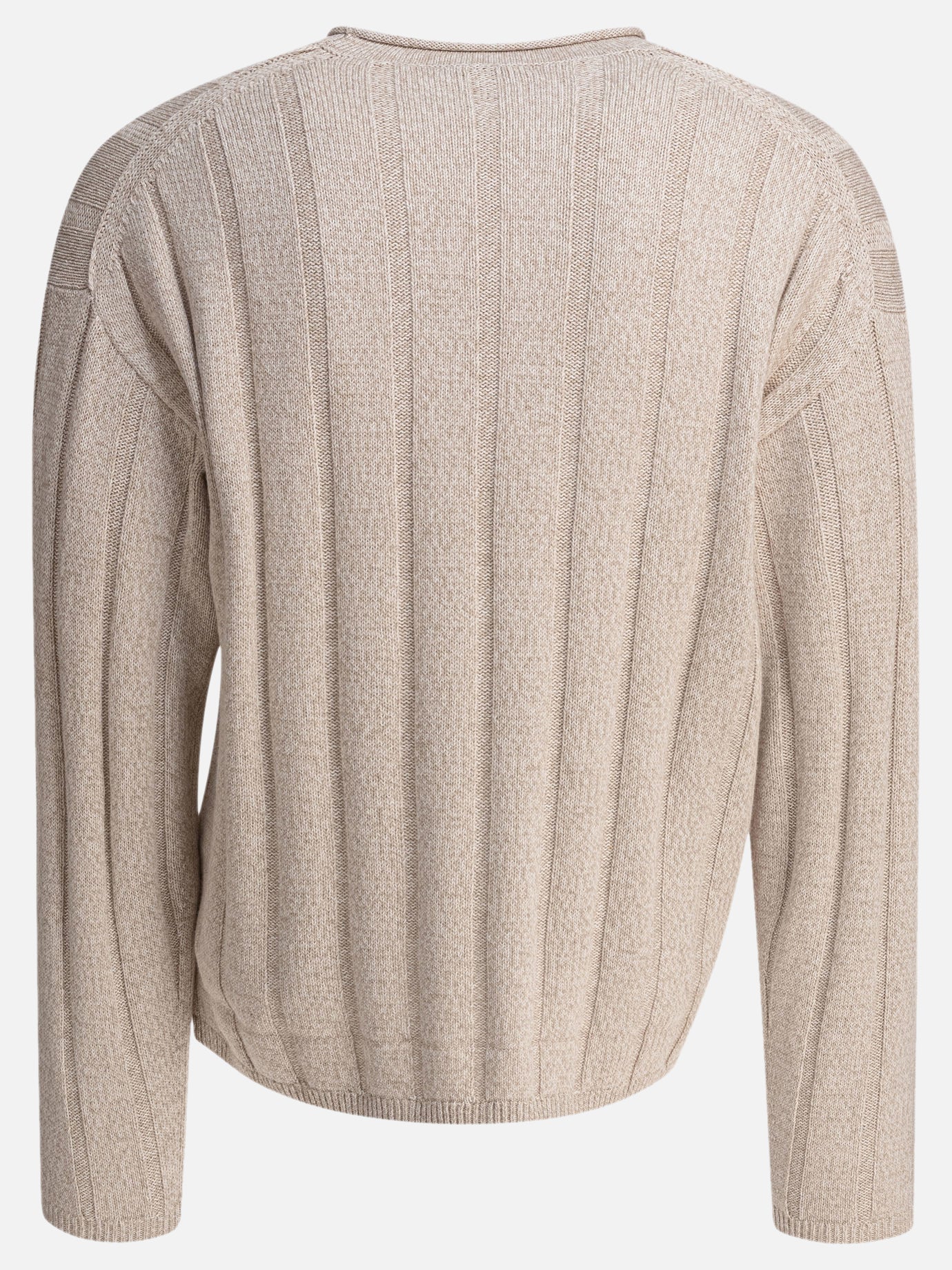 Maglioni girocollo Solid colour  Beige - Alex Mill Uomo | PDP | VIETTI Online Store | Zoom-Modal_2
